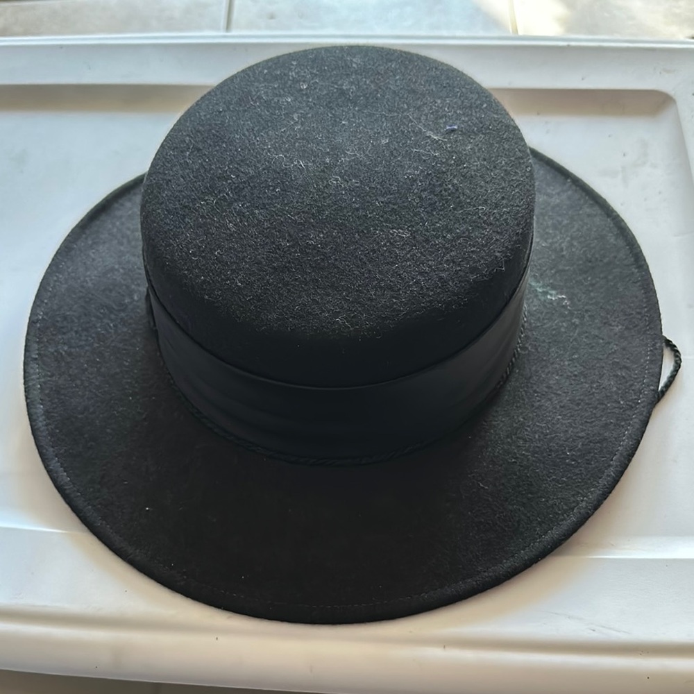 Bellman hat- black felt